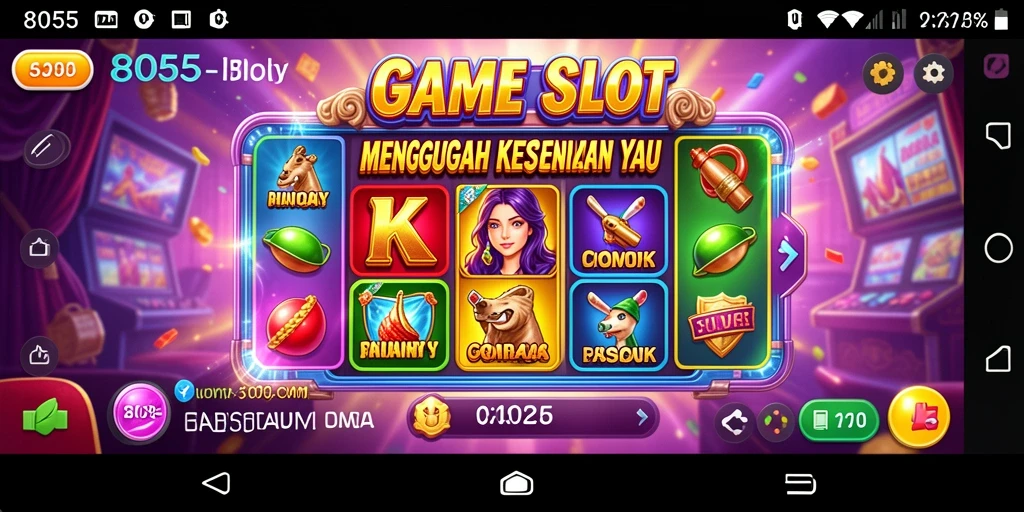 Tampilan gameplay slot 8055 yang menegangkan dan menarik.