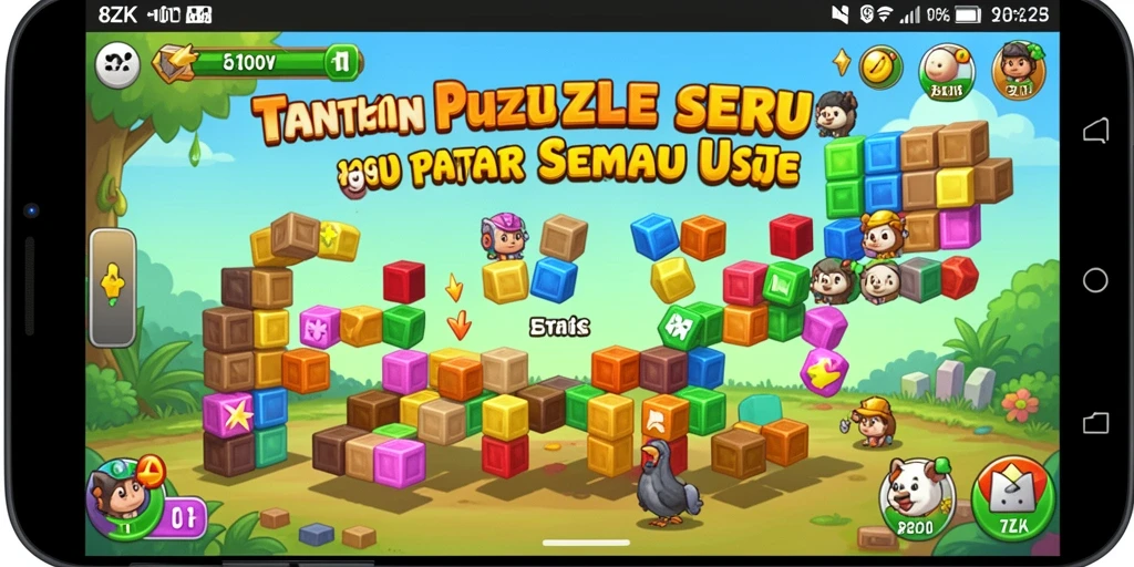 Tampilan gameplay <strong>8ZK</strong> yang menantang dan menarik.
