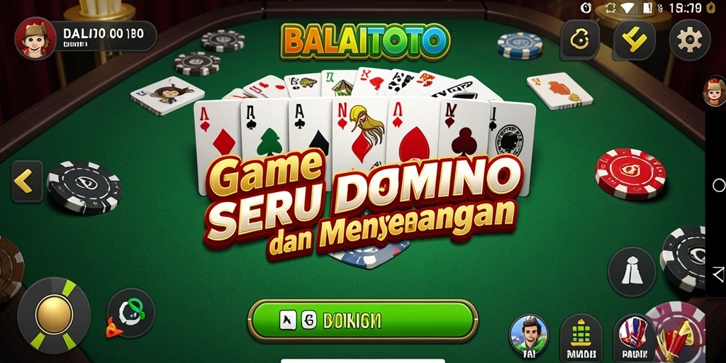 Gameplay seru Domino yang mengasyikkan di BALAITOTO.