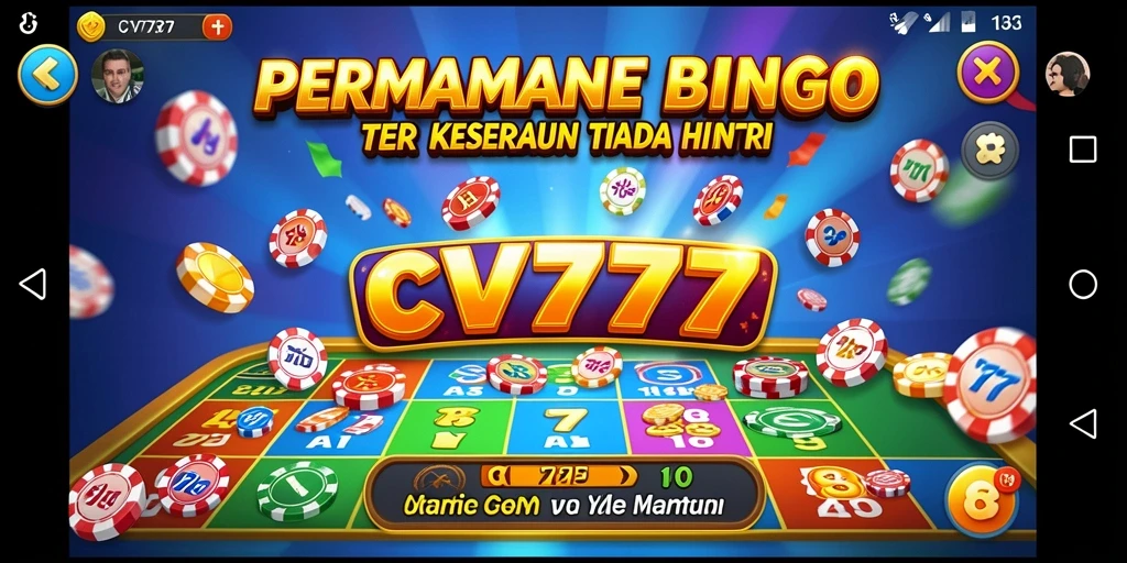Screenshot gameplay Bingo menarik di CV777.