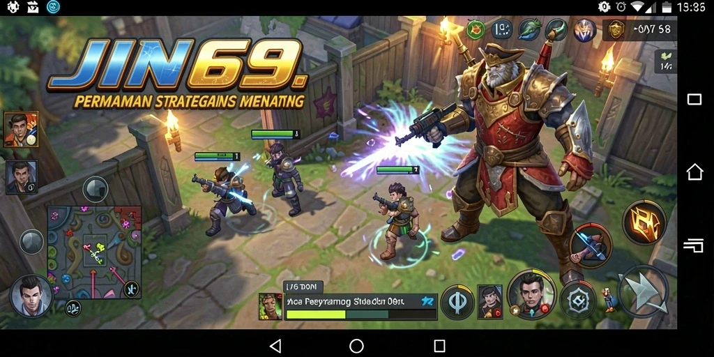 Tangkapan layar menarik dari gameplay JIN69 yang mendebarkan.