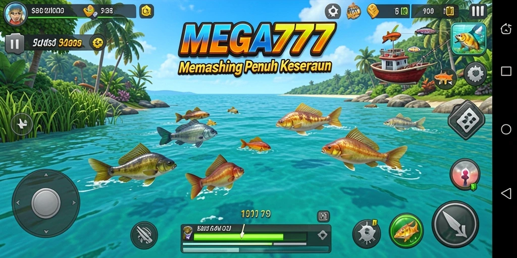 Tangkapan ikan yang menarik dalam gameplay MEGA777.