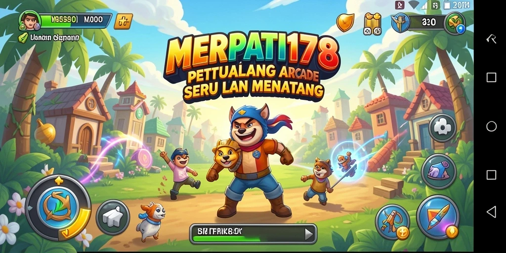 Tampilan gameplay MERPATI178 yang penuh warna dan seru.
