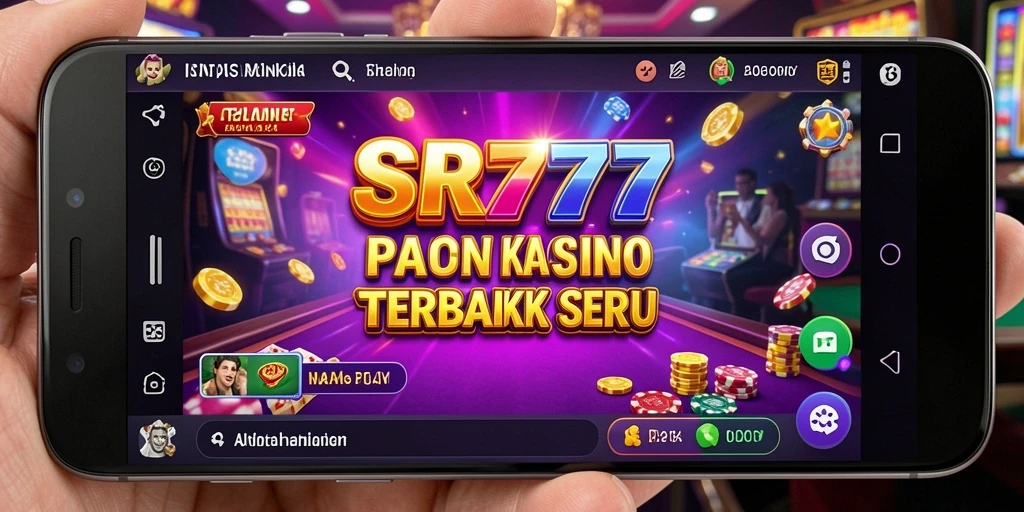 Tampilan gameplay SR777 yang menegangkan dan penuh warna.