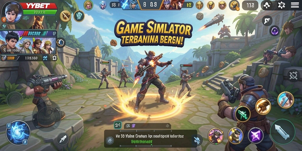Tampilan gameplay YYBET yang menyenangkan dalam dunia simulasi.